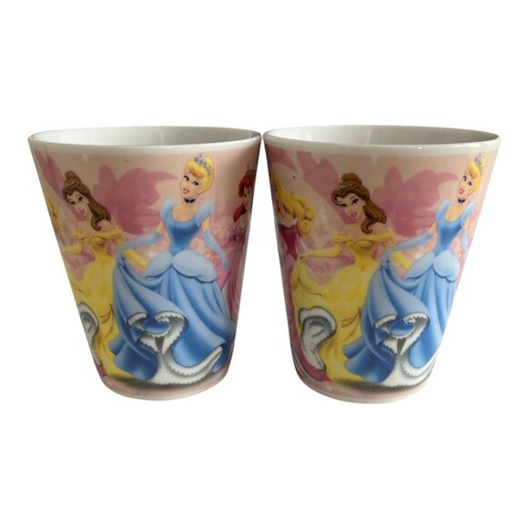 Disney Princess Ceramic Mug Set of 2 – Ariel, Snow White, Cinderella, Belle, Aur - Picture 3 of 6
